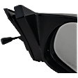 Passenger Side Mirror, Manual Adjust, Non-Folding, Non-Heated, Textured Black, No Signal Light, No Memory, No Puddle Light, No Auto-Dimming, No Blind Spot Feature