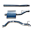 SES5007 Cat-Back Exhaust System, 3.6L, 6Cyl, Made of Stainless Steel, Super SES Series