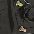 Driver Side Mirror, Power, Non-Heated, Manual Folding, Paintable, No Signal Light, Memory, Puddle Light, Auto-Dimming and Blind Spot Feature, Coupe