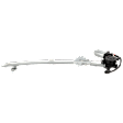 Front, Passenger Side Power Window Regulator, With Motor