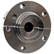 Front, Driver or Passenger Side Wheel Hub, 5 Lugs, With Bearing, RWD