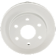 Front, Driver or Passenger Side Brake Disc, G-Coated, Plain Surface, Vented, 6 Lugs, 294.89 mm