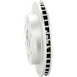 Front, Driver or Passenger Side Brake Disc, G-Coated, Plain Surface, Vented, 6 Lugs, 294.89 mm
