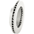 Front, Driver or Passenger Side Brake Disc, G-Coated, Plain Surface, Vented, 6 Lugs, 294.89 mm