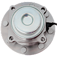 Front, Driver or Passenger Side Wheel Hub, 8 Lugs, With Bearing