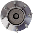 Front, Driver or Passenger Side Wheel Hub, 8 Lugs, With Bearing