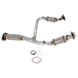 Front Catalytic Converter, Federal EPA Standard, 46-State Legal (Cannot ship to CA, CO, NY or ME), Direct Replacement Series, Direct Fit