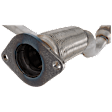 Front Catalytic Converter, Federal EPA Standard, 46-State Legal (Cannot ship to CA, CO, NY or ME), Direct Replacement Series, Direct Fit