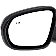 Driver Side Mirror, Power Adjust, Heated, Manual Folding, Paintable, No Signal Light, No Memory, No Puddle Light, No Auto-Dim, With Blind Spot Detection in Glass