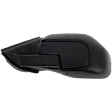 Driver Side Mirror, Power Adjust, Heated, Manual Folding, Textured Black, No Signal Light, No Memory, No Puddle Light, No Auto-Dim, With Blind Spot Detection in Glass