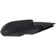 2014 Ford Mustang - Passenger Side Mirror, Power Adjust, Non-Heated, Textured Black, Manual Folding, No Signal Light, With Blind Spot Detection in Glass, No Memory, No Puddle Light, No Auto-Dimming