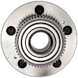Rear, Driver or Passenger Side Wheel Hub, with Bearing, 4-Wheel ABS, with Bearing, FWD