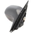2001-2005 Honda Civic - Sedan Passenger Side Mirror, Power Adjust, Non-Heated, Non-Folding, Paintable, No Signal Light, Without Memory Recall, No Puddle Light, No Auto-Dimming, No Blind Spot Feature