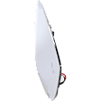 Passenger Side Mirror Glass, Non-Heated, With Blind Spot Detection in Glass