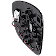 Passenger Side Mirror Glass, Non-Heated, With Blind Spot Detection in Glass