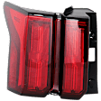 Driver Side, Outer LED Tail Light, With bulb(s), OE Replacement, CAPA Certified