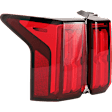 Driver Side, Outer LED Tail Light, With bulb(s), OE Replacement, CAPA Certified