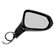 2024 Lexus RX350 - Passenger Side Mirror, North America Built Vehicle, For Models Without F Sport Package and Side View Camera , Power Adjust, Heated, Paintable, Power Folding, In-housing Signal Light, With Blind Spot Detection in Glass, With Memory