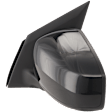 Driver Side Mirror, Power, Manual Folding, Non-Heated, Paintable, No Signal Light, No Memory, No Puddle Light, No Auto-Dimming, No Blind Spot Feature