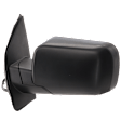 2004-2005 Infiniti QX56 - Driver Side Mirror, Power Adjust, Non-Heated, Manual Folding, Textured Black, No Signal Light, Without Memory Recall, No Puddle Light, No Auto-Dimming, No Blind Spot Feature