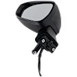 Driver Side Mirror, Power Adjust, Heated, Manual Folding, Paintable, In-housing Signal Light, No Memory, No Puddle Light, No Auto-Dim, With Blind Spot Light in Glass