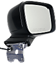 Passenger Side Mirror, Power, Manual Folding, Heated, Paintable, No Signal Light, No Memory, No Puddle Light, No Auto-Dimming, No Blind Spot Feature