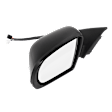 Driver Side Mirror, Power Adjust, Heated, Manual Folding, Paintable, In-housing Signal Light, With Puddle Light, With Auto-Dimming, With Blind Spot Detection in Glass, Taiwan Aftermarket Glass