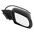 Passenger Side Mirror, Power Adjust, Heated, Manual Folding, Paintable, In-housing Signal Light, With Puddle Light, With Auto-Dimming, With Blind Spot Detection in Glass, Taiwan Aftermarket Glass
