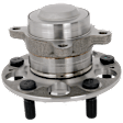 Rear, Driver or Passenger Side Wheel Hub, With Bearing, 5 x 4.5 in. Bolt Pattern