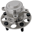 Rear, Driver or Passenger Side Wheel Hub, With Bearing, 5 x 4.5 in. Bolt Pattern