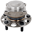 Rear, Driver or Passenger Side Wheel Hub, With Bearing, 4 x 4.5 in. Bolt Pattern, FWD
