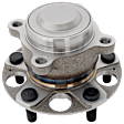 Rear, Driver or Passenger Side Wheel Hub, With Bearing, 4 x 4.5 in. Bolt Pattern, FWD