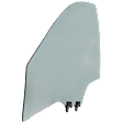 Front, Driver Side Door Glass, Green Tint, Replaces NAGS No. FD23800GTY