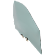 2008 Buick Lucerne - Front, Passenger Side Door Glass, Green Tint, DD11051GTY