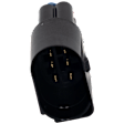 Rear, Passenger Side Power Window Regulator, With Motor