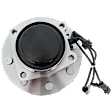 Front, Driver or Passenger Side Wheel Hub, With Bearing, With Sensor, 8 x 7.09 in. Bolt Pattern, RWD