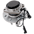 Front, Driver or Passenger Side Wheel Hub, With Bearing, With Sensor, 8 x 7.09 in. Bolt Pattern, RWD