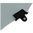 Front, Driver Side Door Glass, Green Tint, With Clip, Replaces NAGS No. DD09644GTY