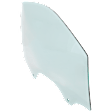 Front, Passenger Side Door Glass, Green Tint, Replaces NAGS No. DD12446GTN