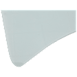 Rear, Driver Side Door Glass, Green Tint, Replaces NAGS No. DD12661GTN