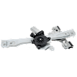 Rear, Driver Side Power Window Regulator, With Motor
