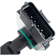 Mass Air Flow Sensor, 4.6L/5.4L Engines, without Housing, 4-Prong Blade Male Terminal; 1 Female Connector