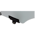 Front, Driver Side Door Glass, Green Tint, With Clip, Replaces NAGS No. FD24448GTY