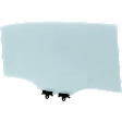 Rear, Driver Side Door Glass, Green Tint, With Clip, 4-Door, Sedan, Replaces NAGS No. FD25115GTY