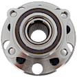 Rear, Driver or Passenger Side Wheel Hub, With Bearing, 5 x 4.5 in. Bolt Pattern