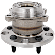 Rear, Driver or Passenger Side Wheel Hub, With Bearing, 5 x 4.5 in. Bolt Pattern