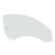 Front, Driver Side Door Glass, Green Tint, FD22397GTN