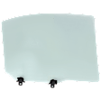 Rear, Driver Side Door Glass, Green Tint, FD23553GTY