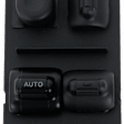 Front, Driver Side Window Switch, Black, With Driver and Passenger Auto Down