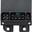 Front, Driver Side Window Switch, Black, With Driver and Passenger Auto Down